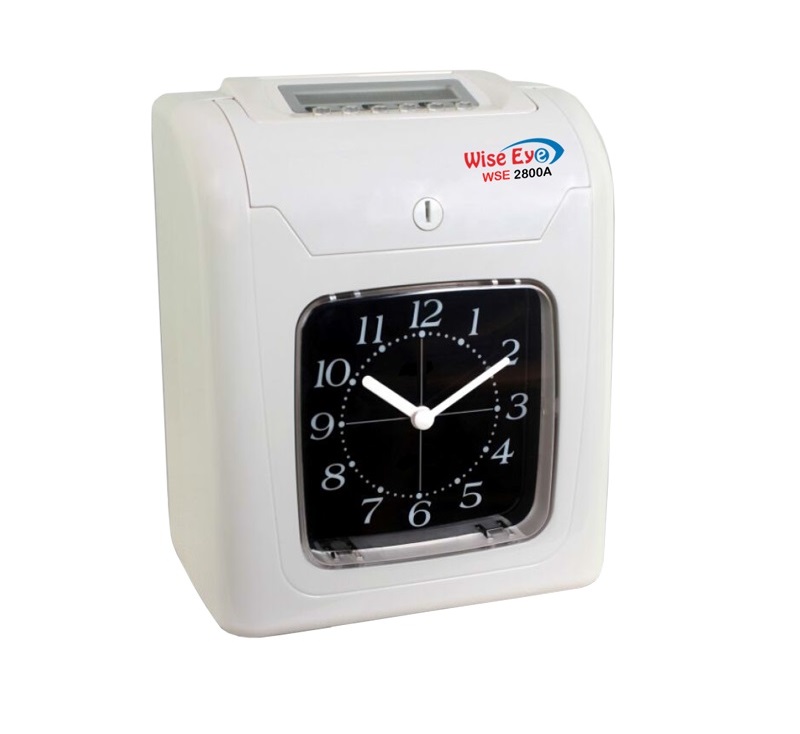 Cài đặt máy chấm công thẻ giấy in giờ ra bị lệch hàng cột