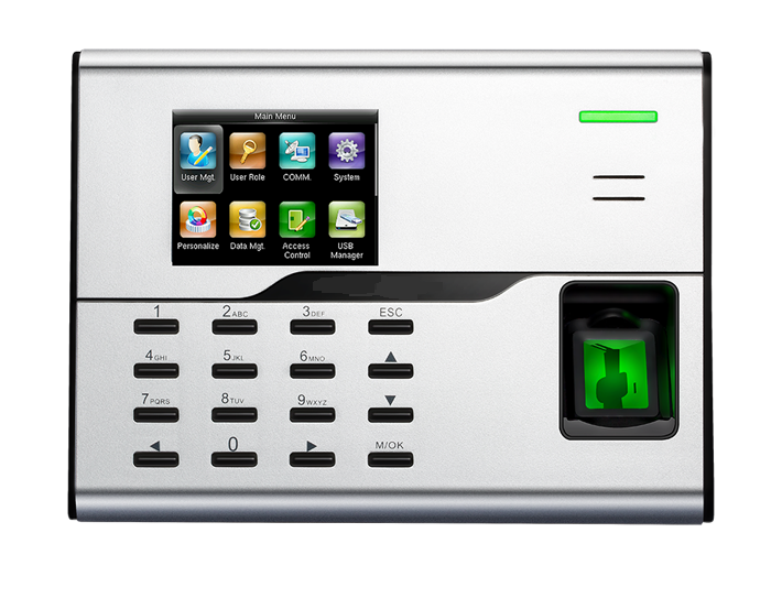 Máy chấm công vân tay và thẻ Ronald Jack UA890 Wifi