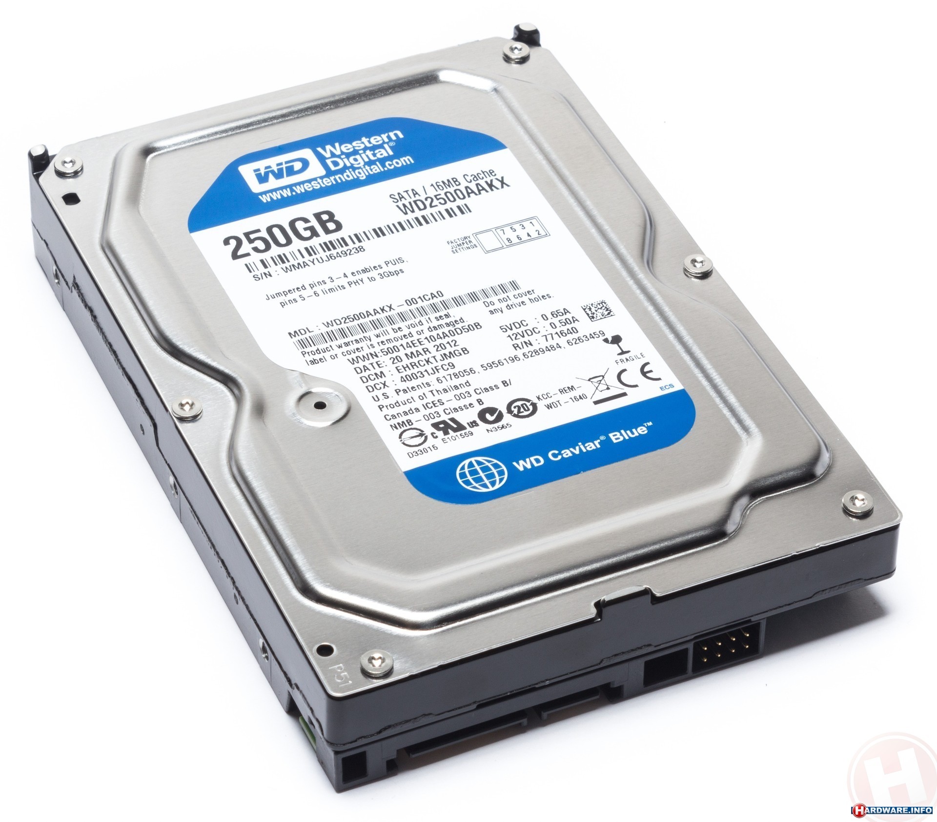 Ổ cứng 250GB Western chính hãng giá tốt nhất