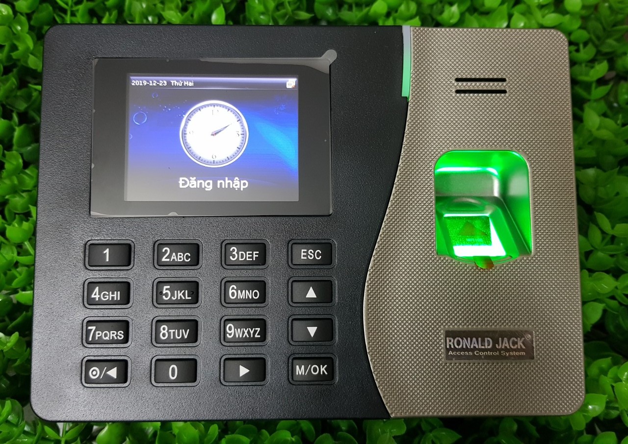 Máy chấm công vân tay thẻ từ Ronald Jack K14