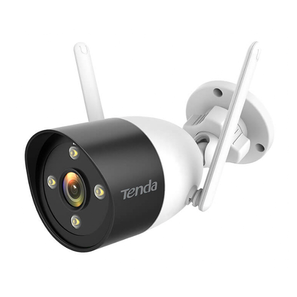 Camera Wifi ngoài trời Tenda CT6 2K có tiếng, màu ban đêm