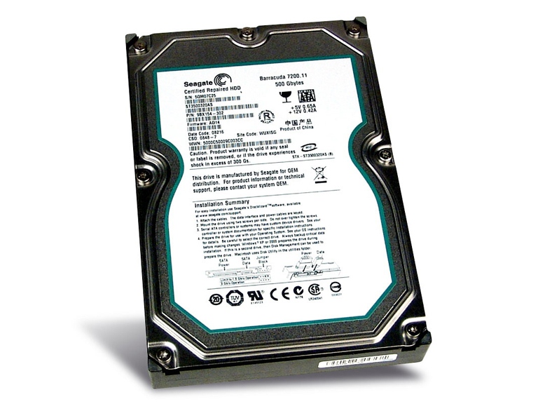 Ổ cứng Seagate 500GB/16MB/7200rpm/SATA3