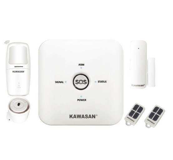 Báo trộm qua điện thoại Kawa 261 Wifi & Sim