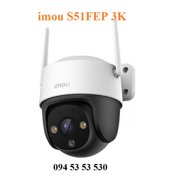 Camera Wifi xoay ngoài trời imou IPC-S51FEP Cruiser SE 5MP