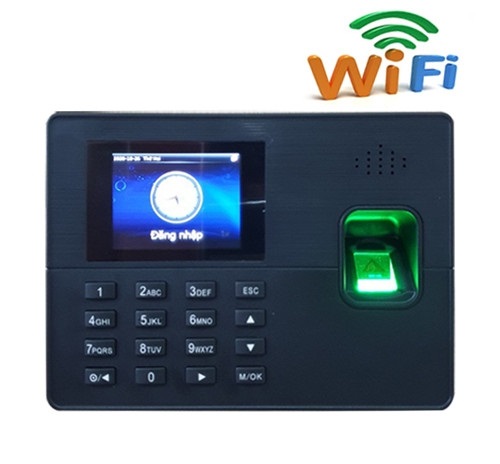 Máy chấm công vân tay Wifi W666 Plus