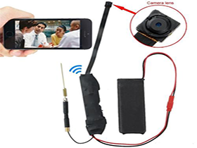 Camera ngụy trang cúc áo quay lén