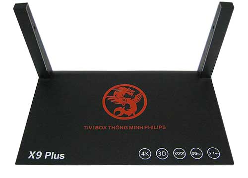 Tivi box thông minh philips X9 plus Ram 2Gb