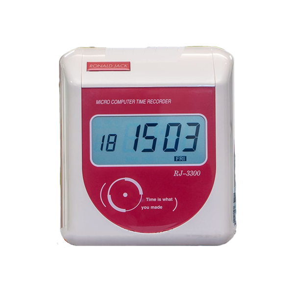 Máy chấm công thẻ giấy Ronald Jack RJ-3300N, RJ-3300A